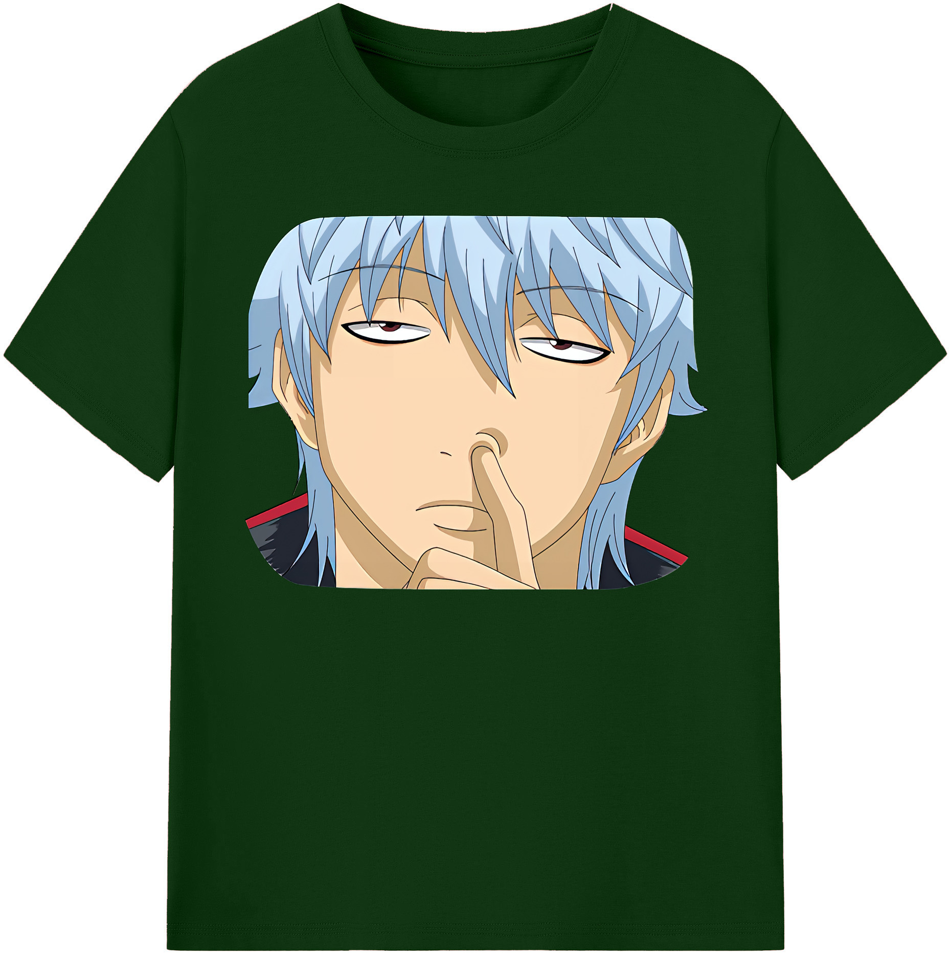 （画像用） ぎんたま 坂田銀時（さかたぎんとき） 神楽 志村新八（しむら しんぱち） GINTAMA Sakata Gintoki Kagura Shimura Shinpachi 綿100％半袖Tシャツ（フロントプリント）